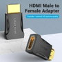 Vention Adaptador HDMI 4K AIMB0 Macho a Hembra Negro